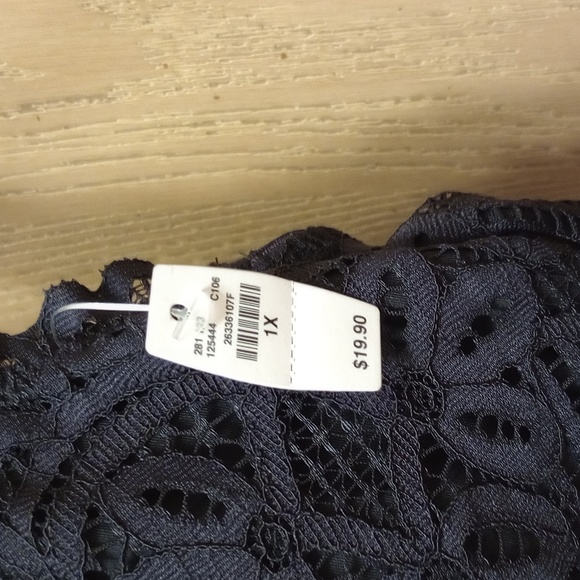 Maurice's black bralette 1x - Picture 2 of 4